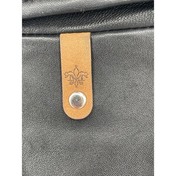 Mackage Black Baya Lamb Leather Biker Moto Motorcycle Jacket size Small - Picture 6 of 10